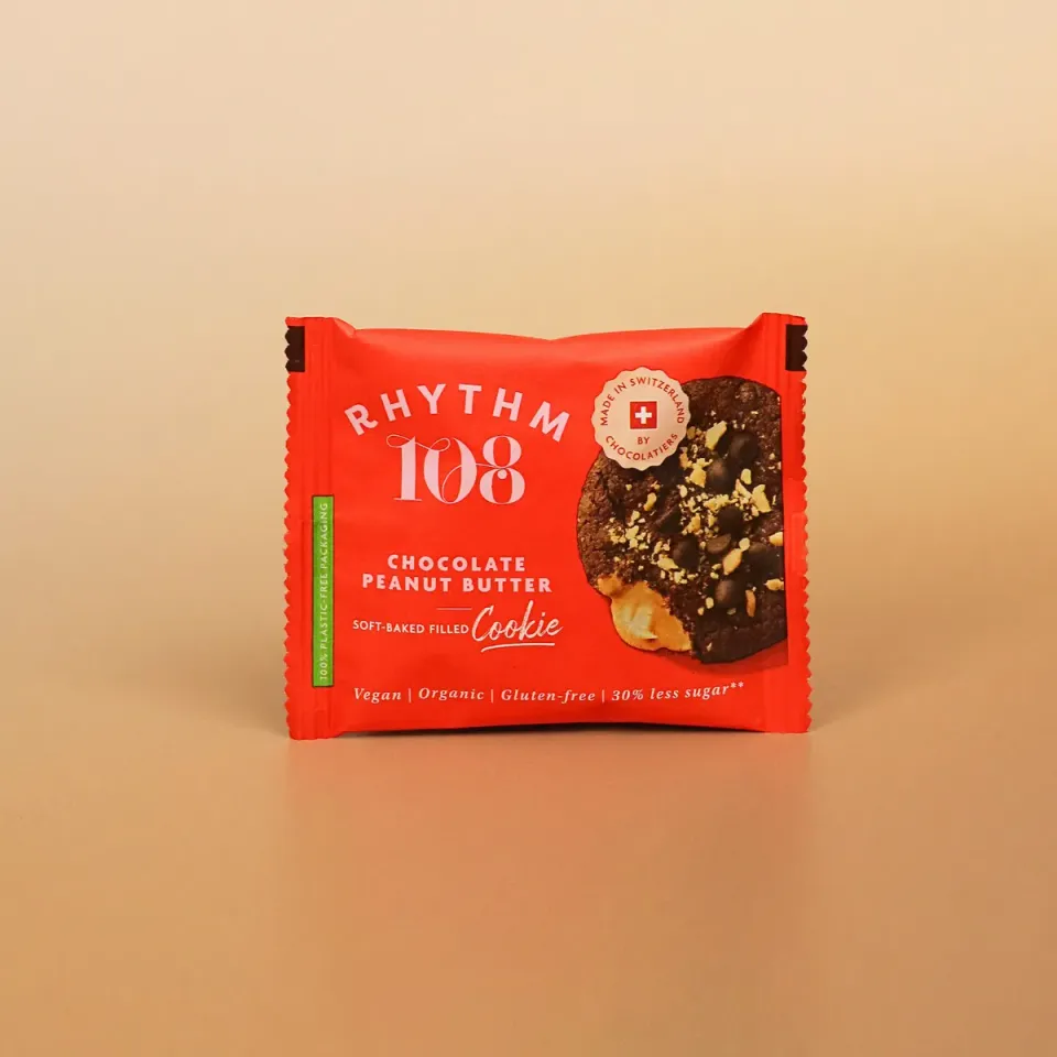 Rhythm 108 Chocolate Peanut Butter Cookies 12-pak peanutbutter