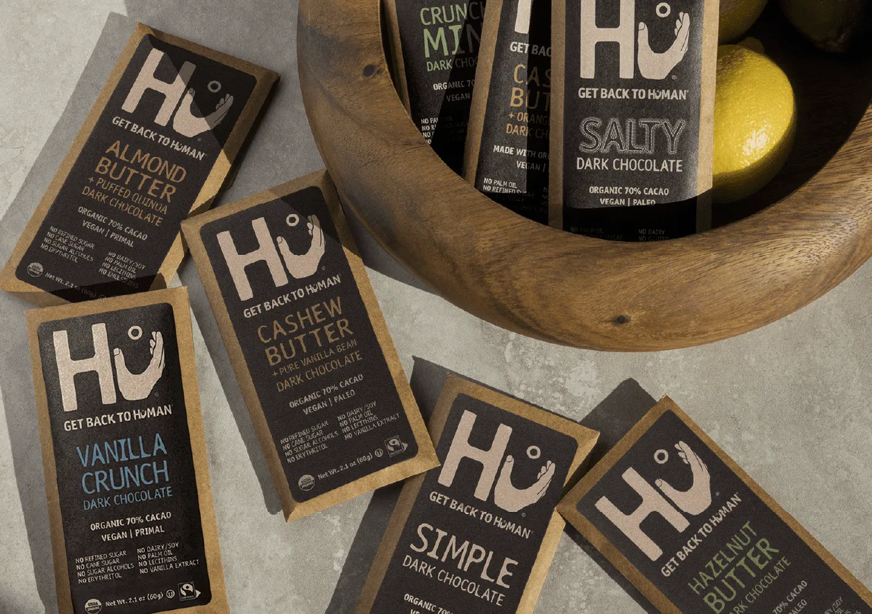 Hu Cashew Orange Vanilla chokoladebar 6-pak