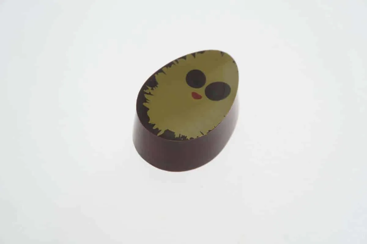 Chokoman Kylle gul mønsterark til chokolade mønster