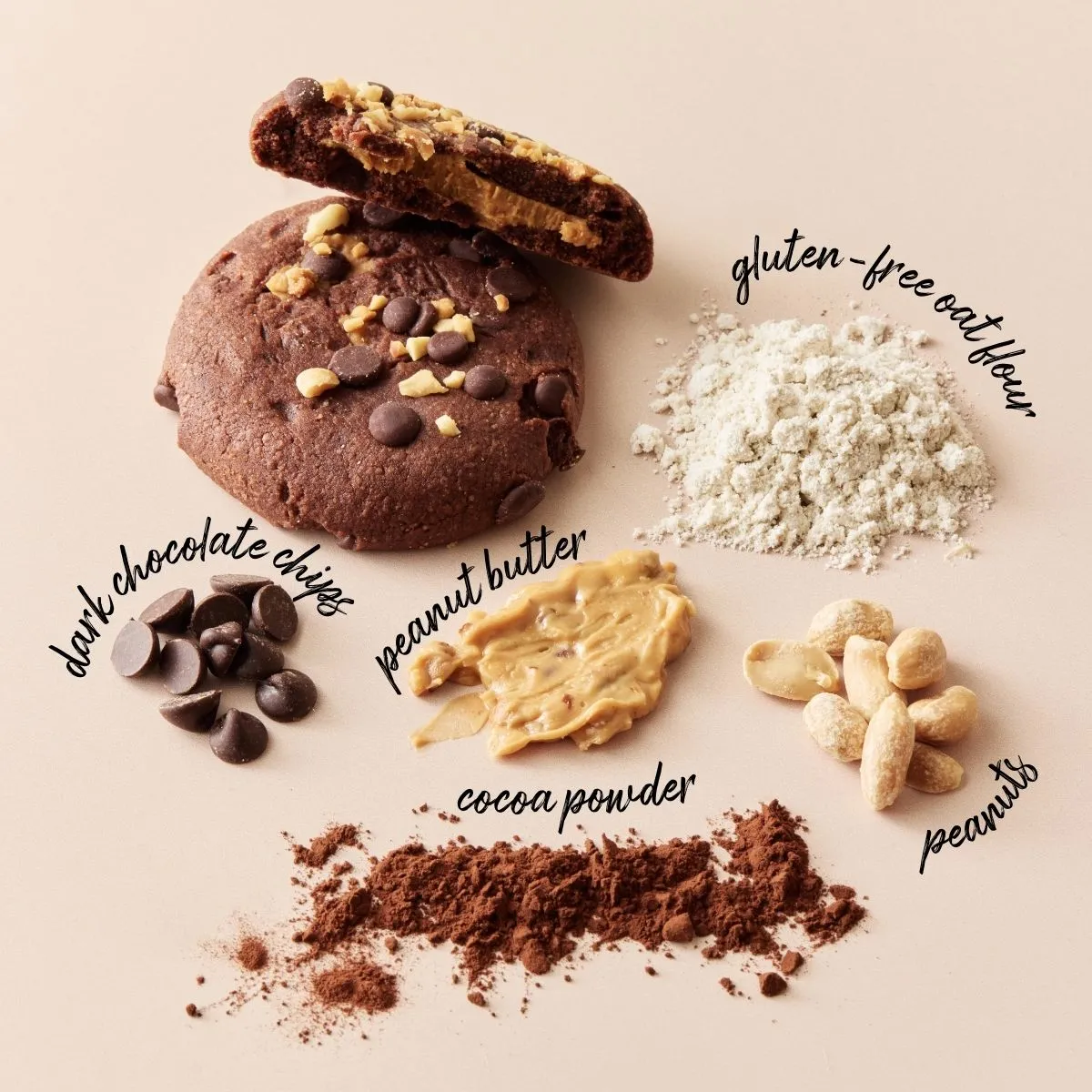 Rhythm 108 Chocolate Peanut Butter Cookies 12-pak peanutbutter