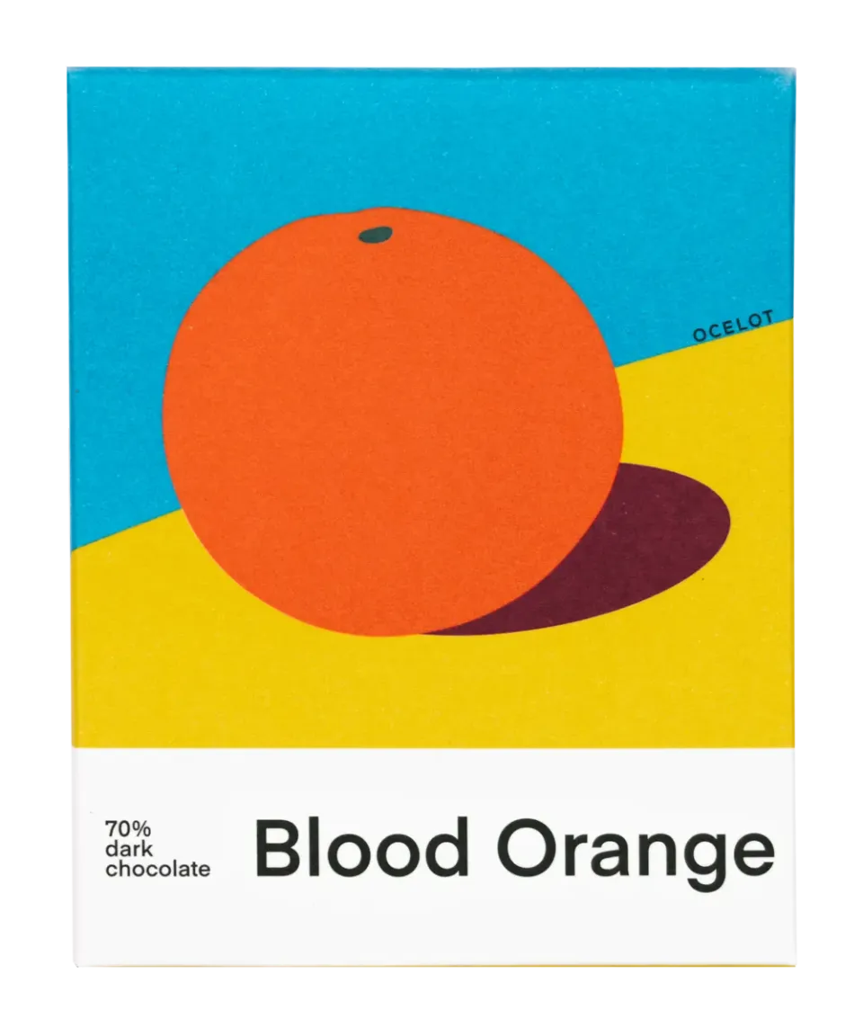 Original Beans Blood Orange 70% chokolade med blodappelsin