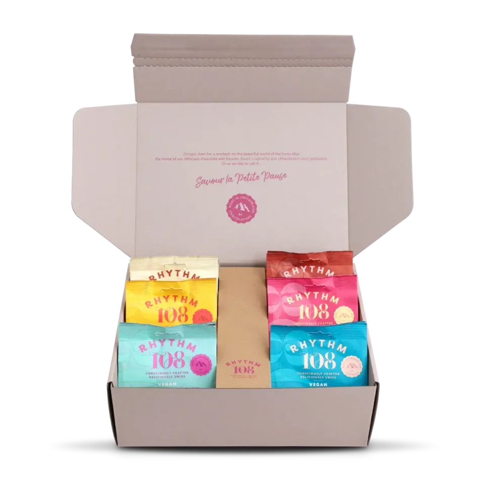 Rhythm 108 Assorted Crunchy Biscuits kiks 6-pak mix