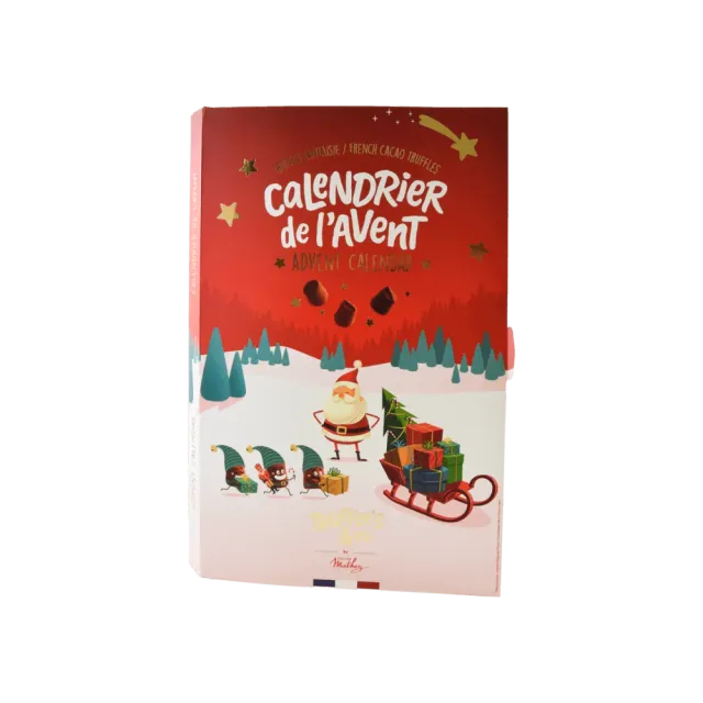 Mathez Julekalender chokoladetrøfler 170g kakao
