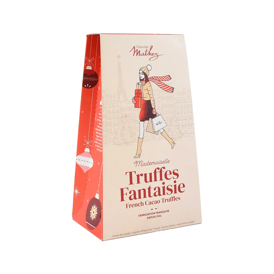 Mathez Paris Chic Etuis chokoladetrøfler 100g kakao