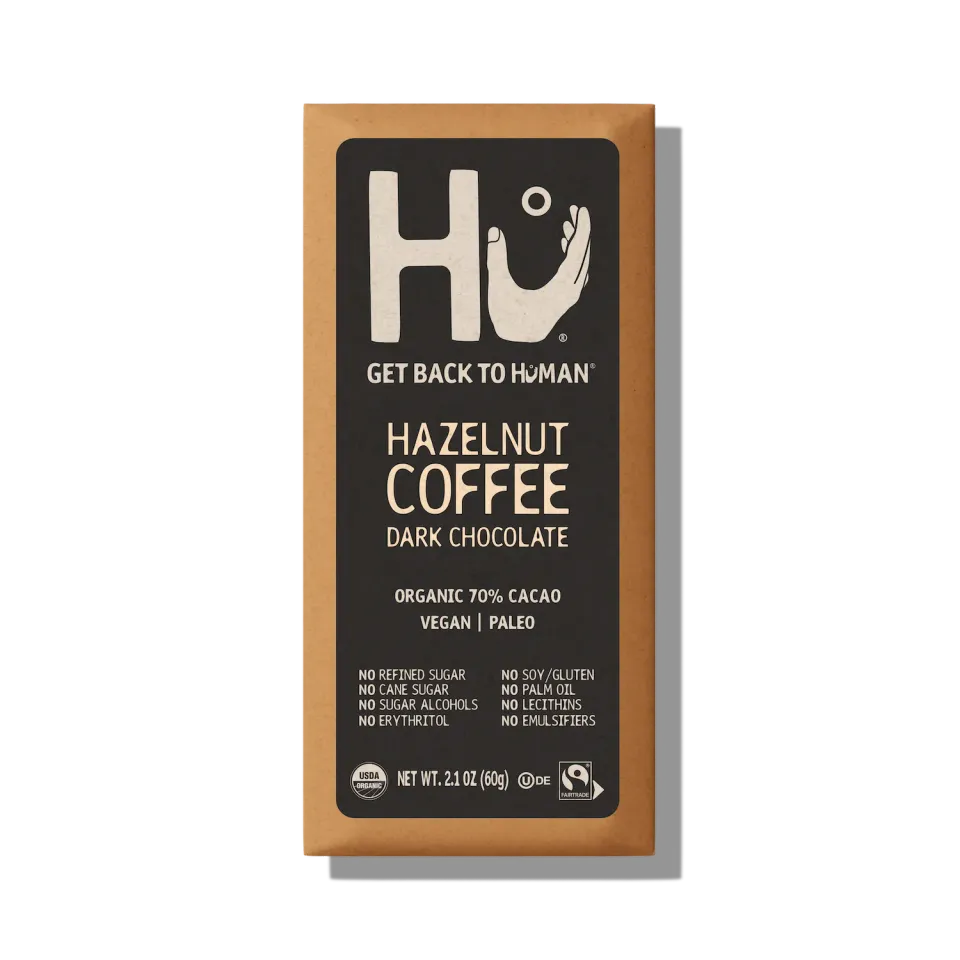 Hu Hazelnut Coffee mørk chokolade 6-pak kaffe